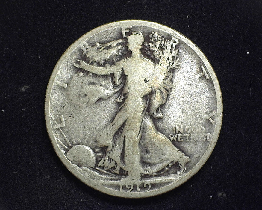 1919 S Walking Liberty Half Dollar VG - US Coin