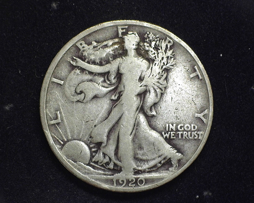1920 Walking Liberty Half Dollar VG - US Coin