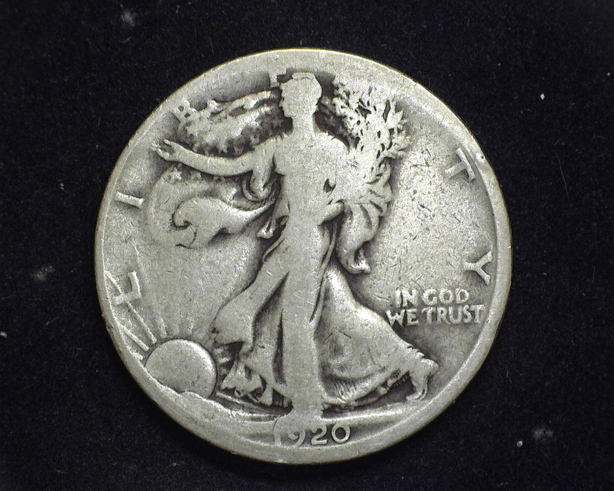 1920 D Walking Liberty Half Dollar VG - US Coin