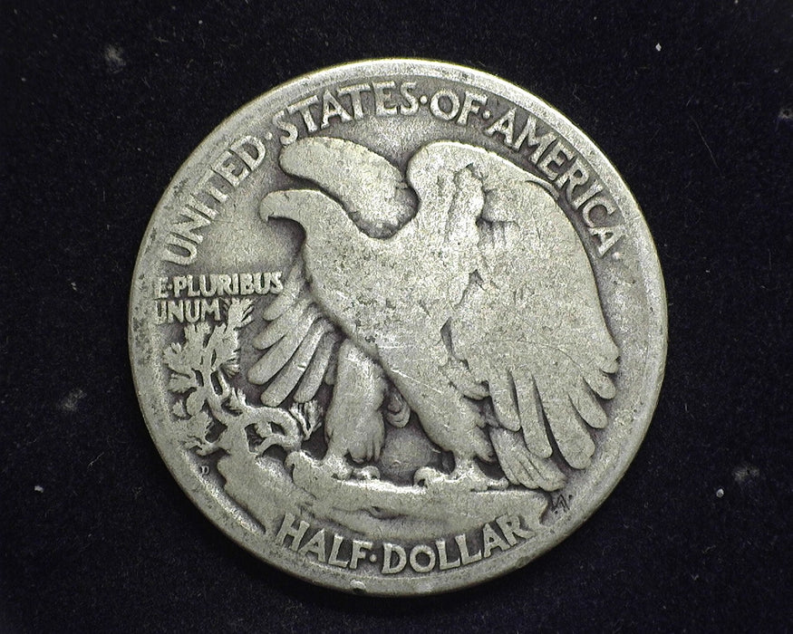 1920 D Walking Liberty Half Dollar VG - US Coin