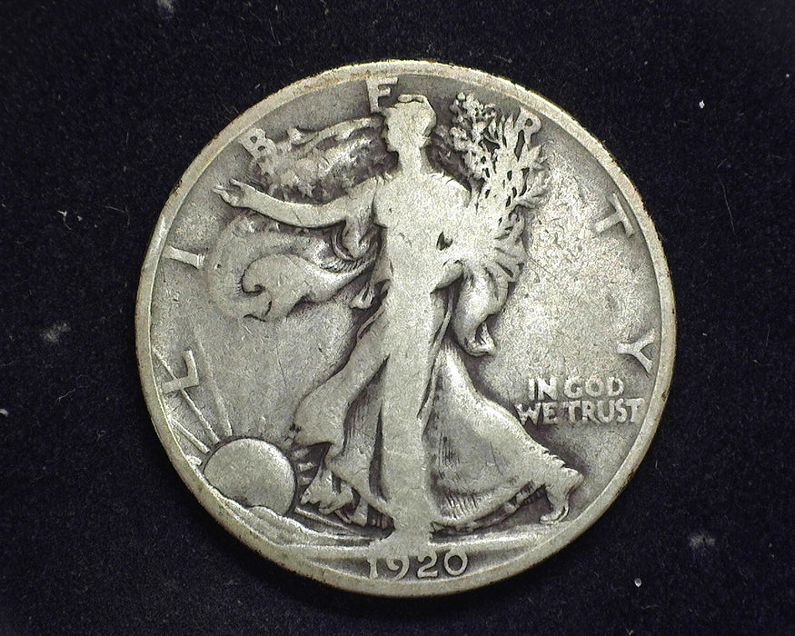 1920 S Walking Liberty Half Dollar VG - US Coin