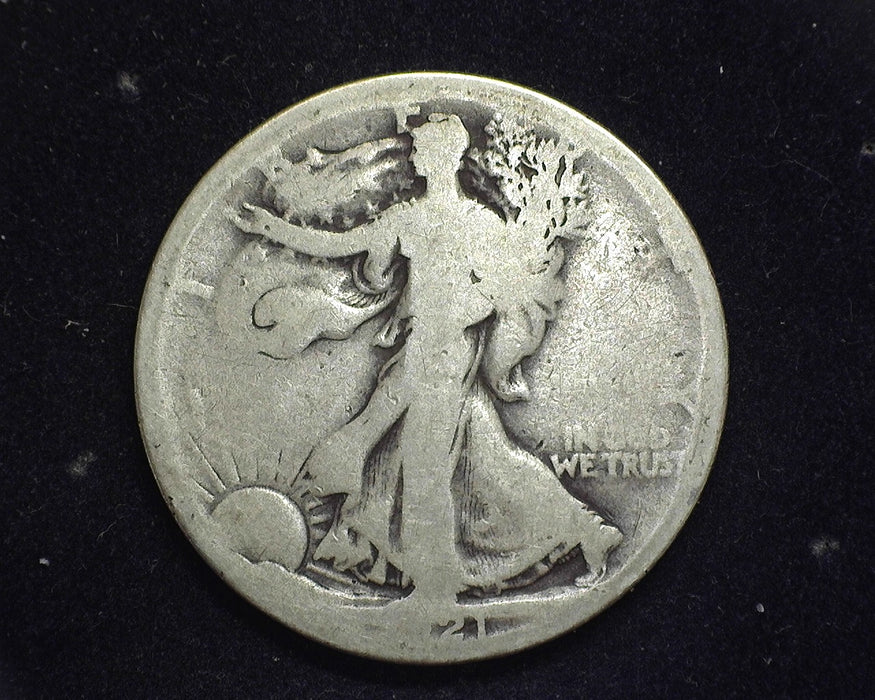 1921 S Walking Liberty Half Dollar AG - US Coin