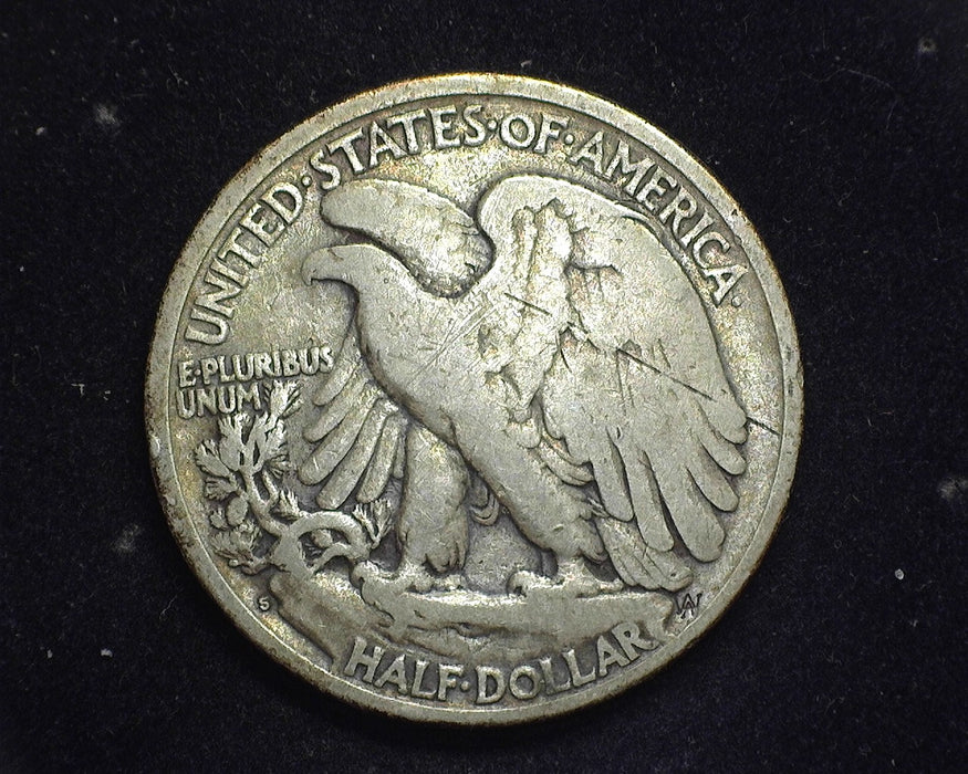 1923 S Walking Liberty Half Dollar F - US Coin