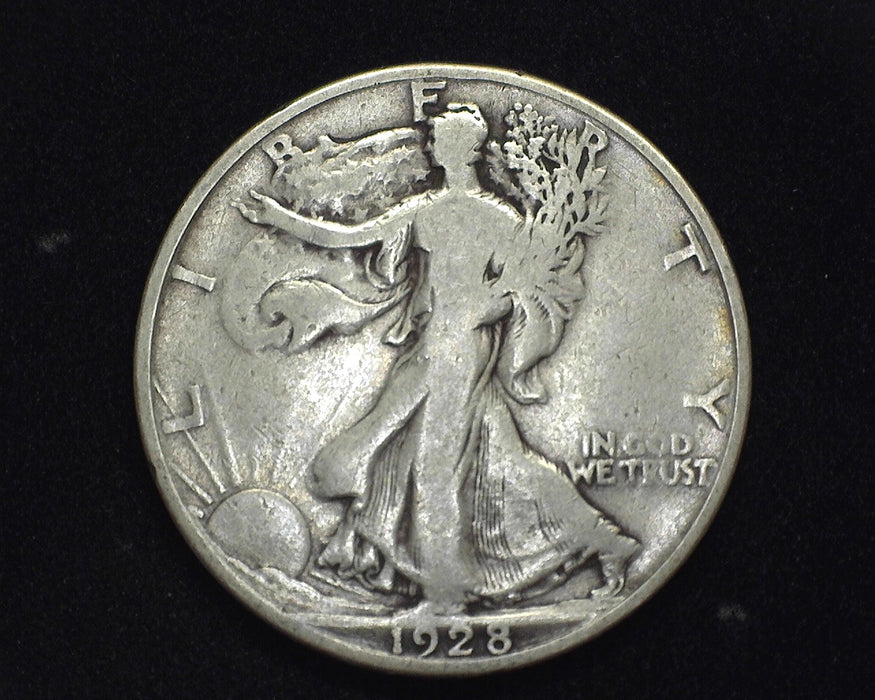 1928 S Walking Liberty Half Dollar F - US Coin