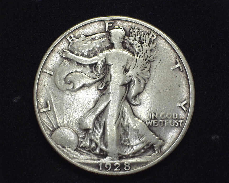 1928 S Walking Liberty Half Dollar F - US Coin