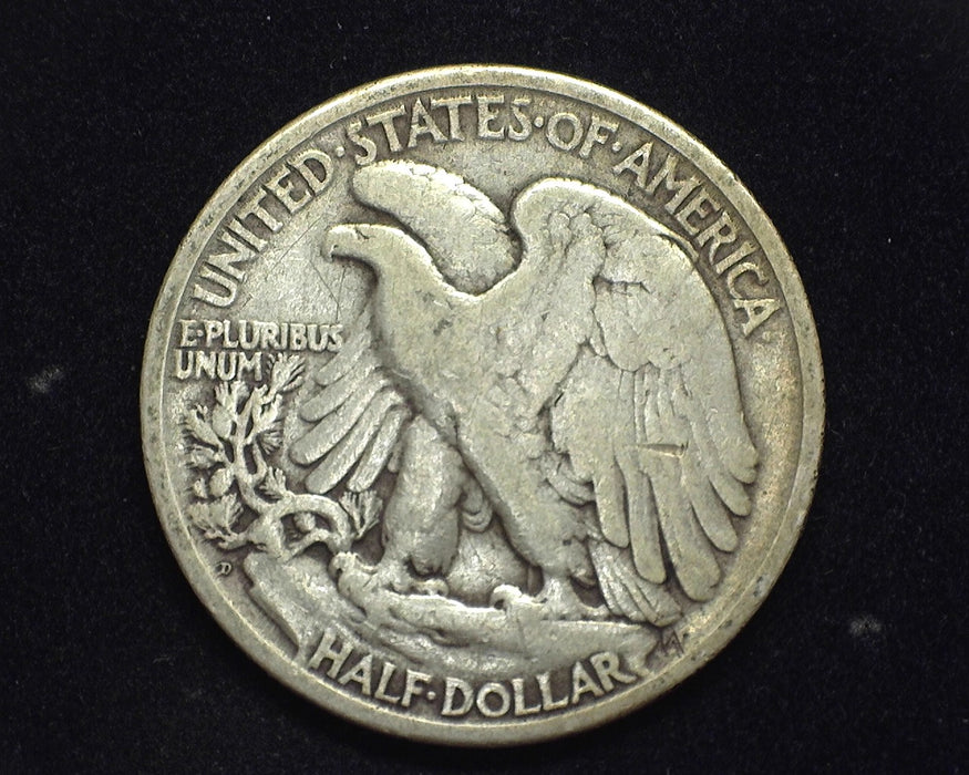 1929 D Walking Liberty Half Dollar VF - US Coin