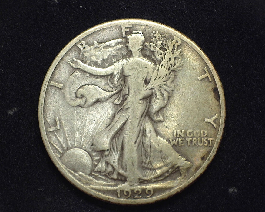 1929 D Walking Liberty Half Dollar VF - US Coin