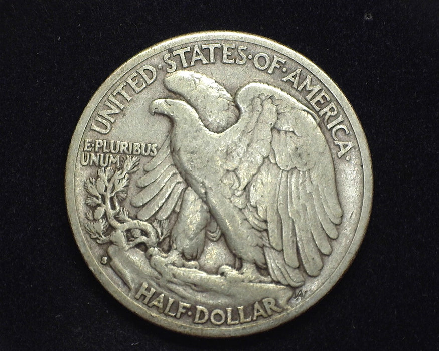 1933 S Walking Liberty Half Dollar F - US Coin