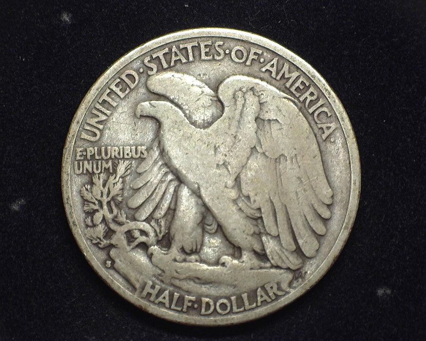 1933 S Walking Liberty Half Dollar F - US Coin