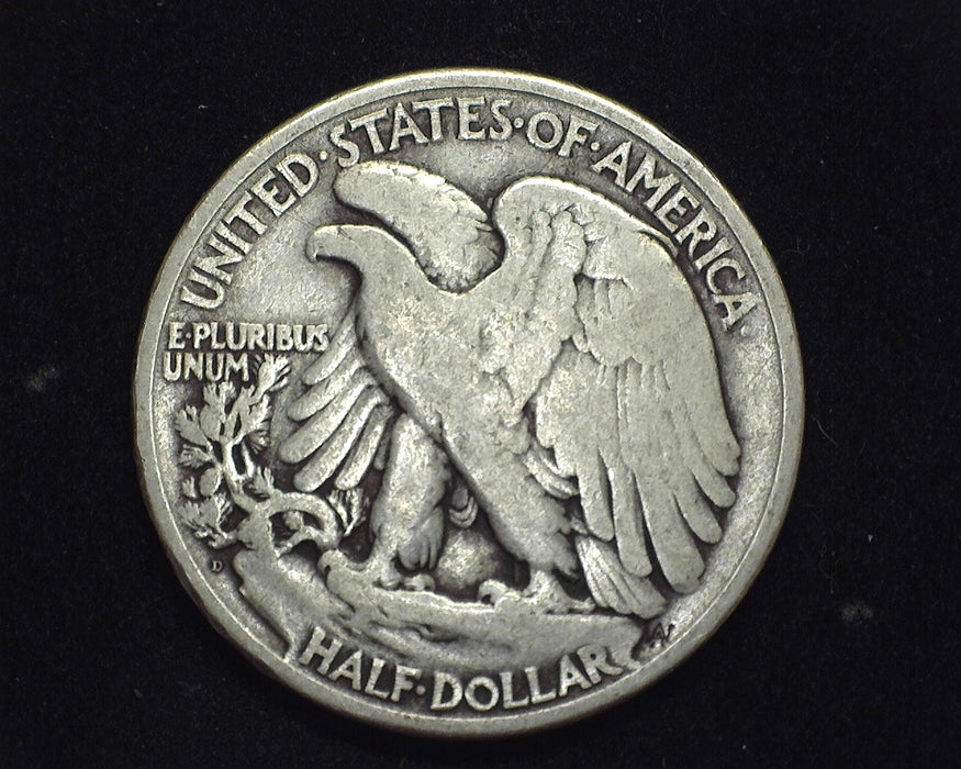 1934 D Walking Liberty Half Dollar F - US Coin