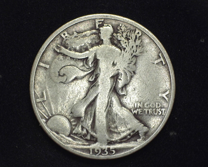 1935 D Walking Liberty Half Dollar VG - US Coin