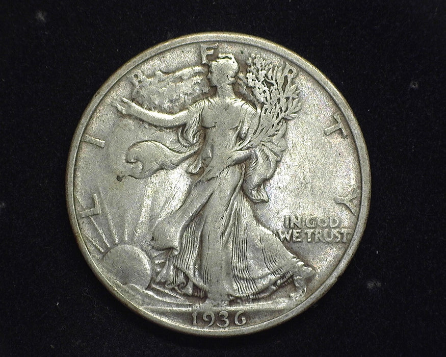 1936 Walking Liberty Half Dollar VF - US Coin