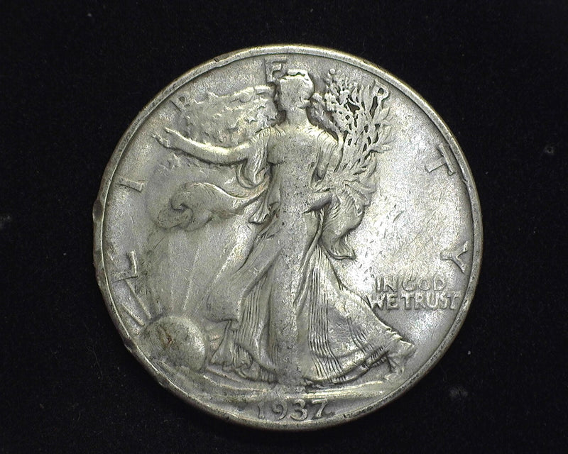 1937 Walking Liberty Half Dollar VF - US Coin