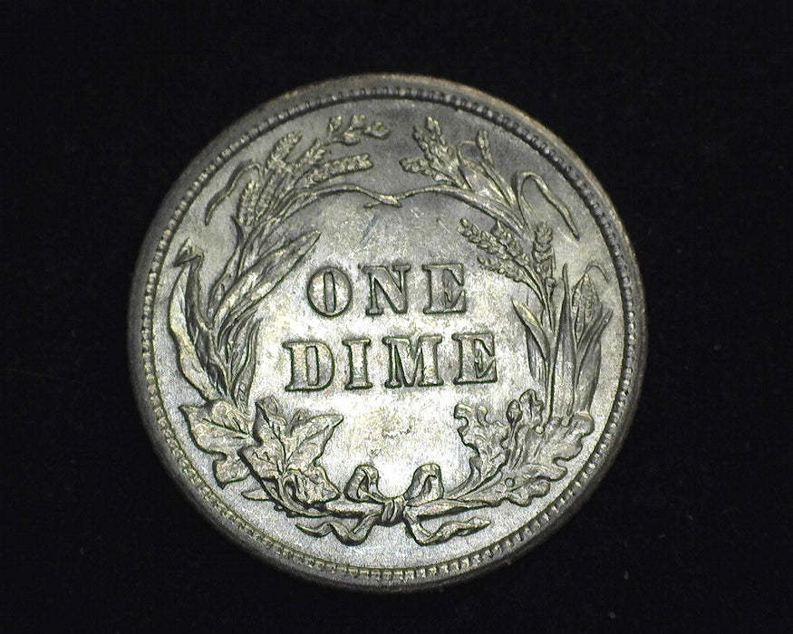 1909 Barber Dime AU - US Coin