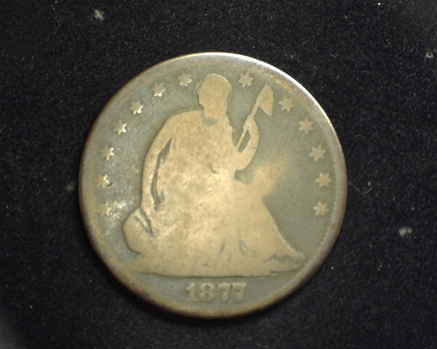 1877 Liberty Seated Half Dollar G - US Coin