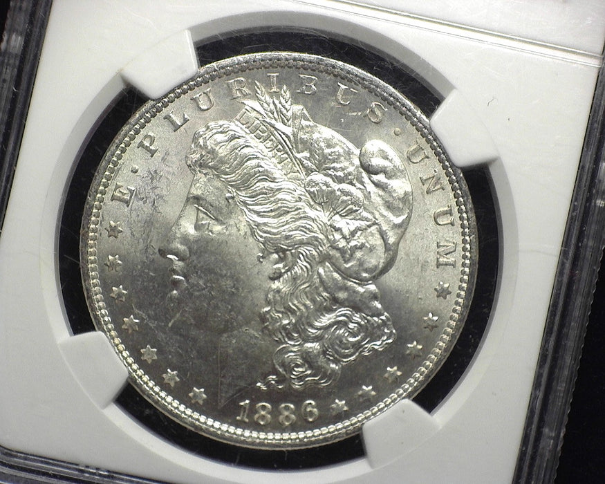 1886 Morgan Dollar NGC MS63 - US Coin