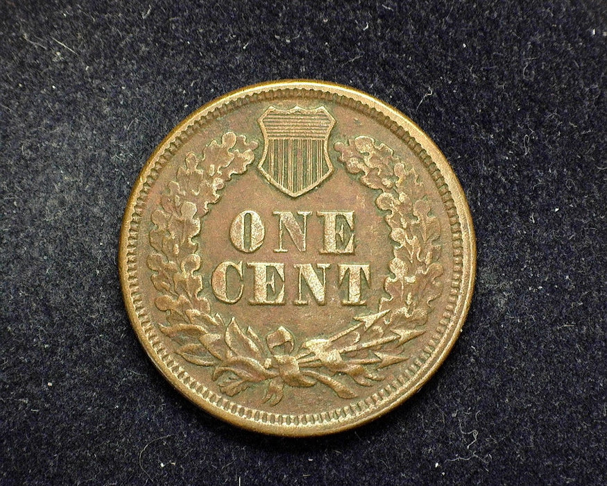 1866 Indian Head Penny/Cent Vf/Xf - US Coin