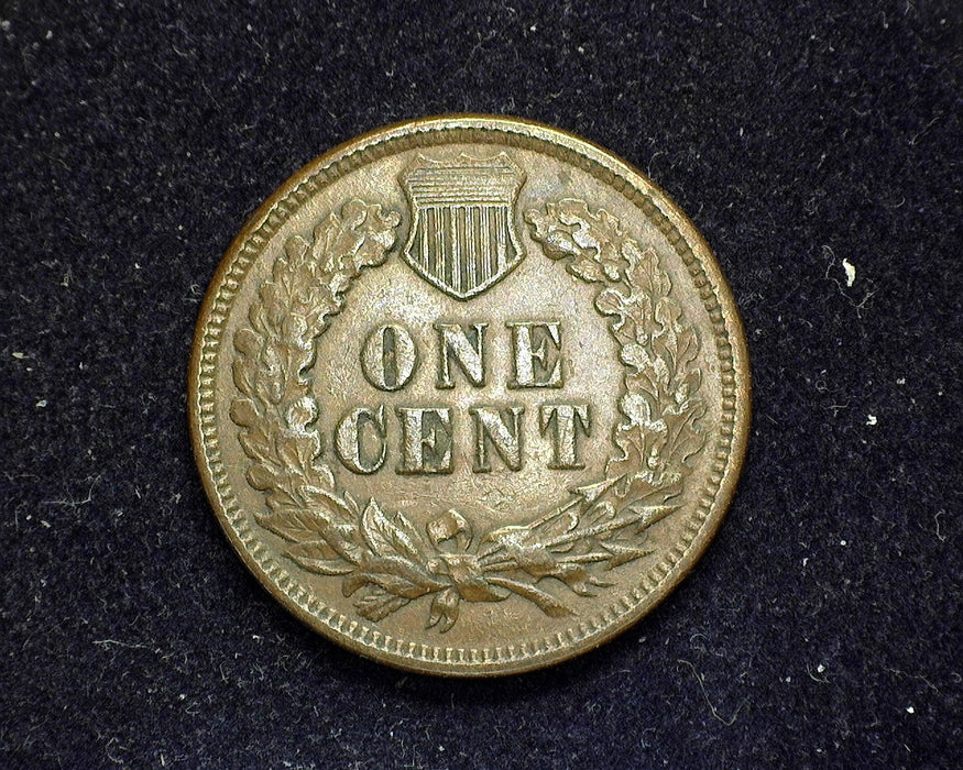 1876 Indian Head Penny/Cent VF Scratch - US Coin