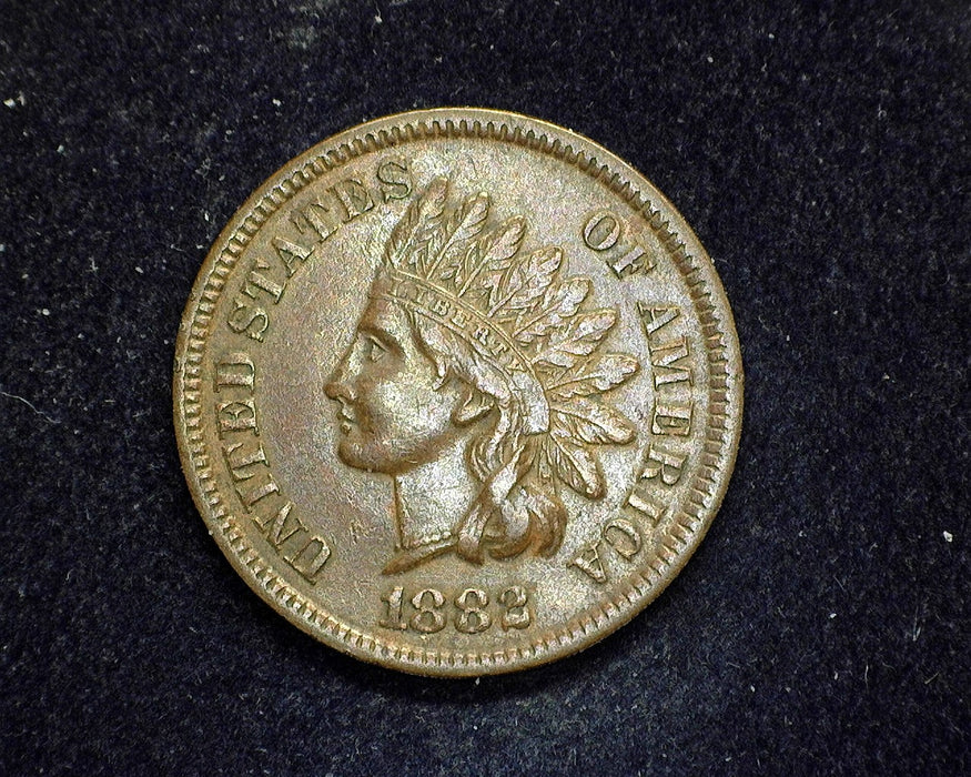 1882 Indian Head Penny/Cent Vf/Xf - US Coin