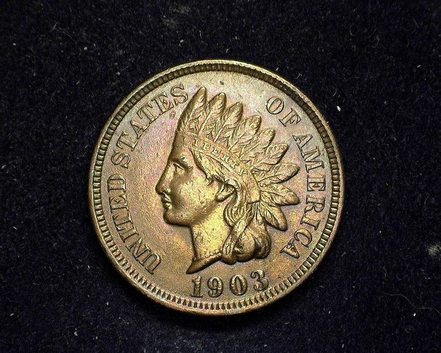 1903 Indian Head Penny/Cent Vf/Xf - US Coin