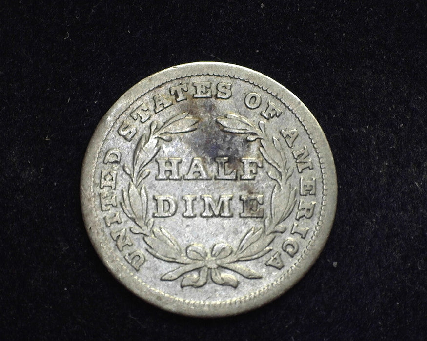 1837 No star Liberty Seated Half Dime VG - US Coin