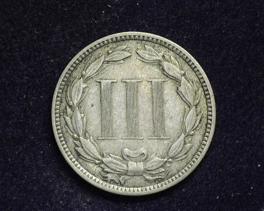 1873 Three Cent Nickel VF - US Coin