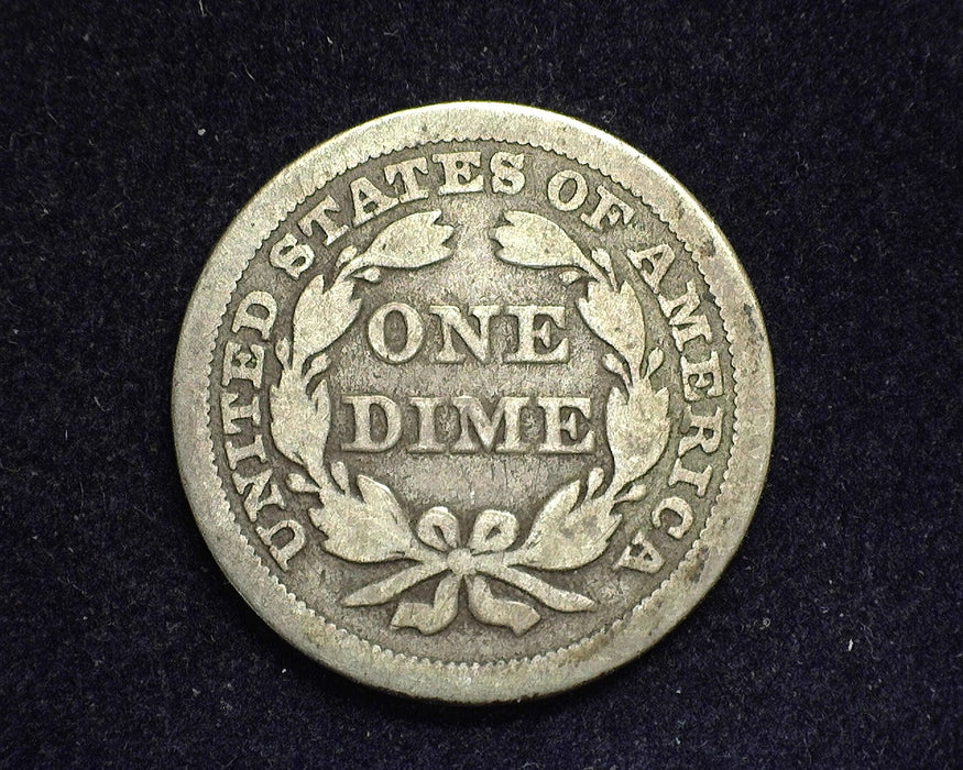 1856 Liberty Seated Dime VG - US Coin