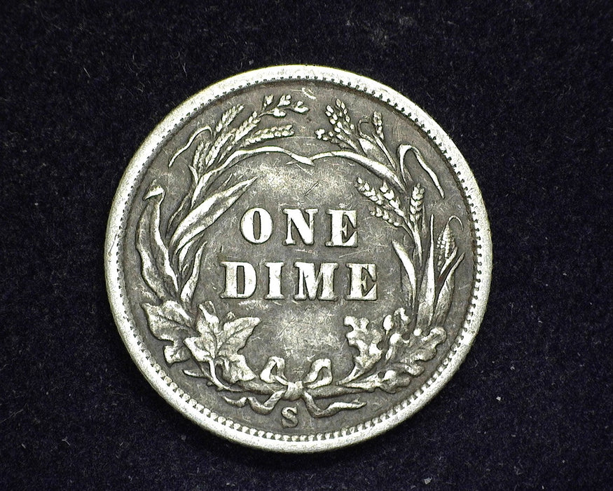 1902 S Barber Dime VF - US Coin