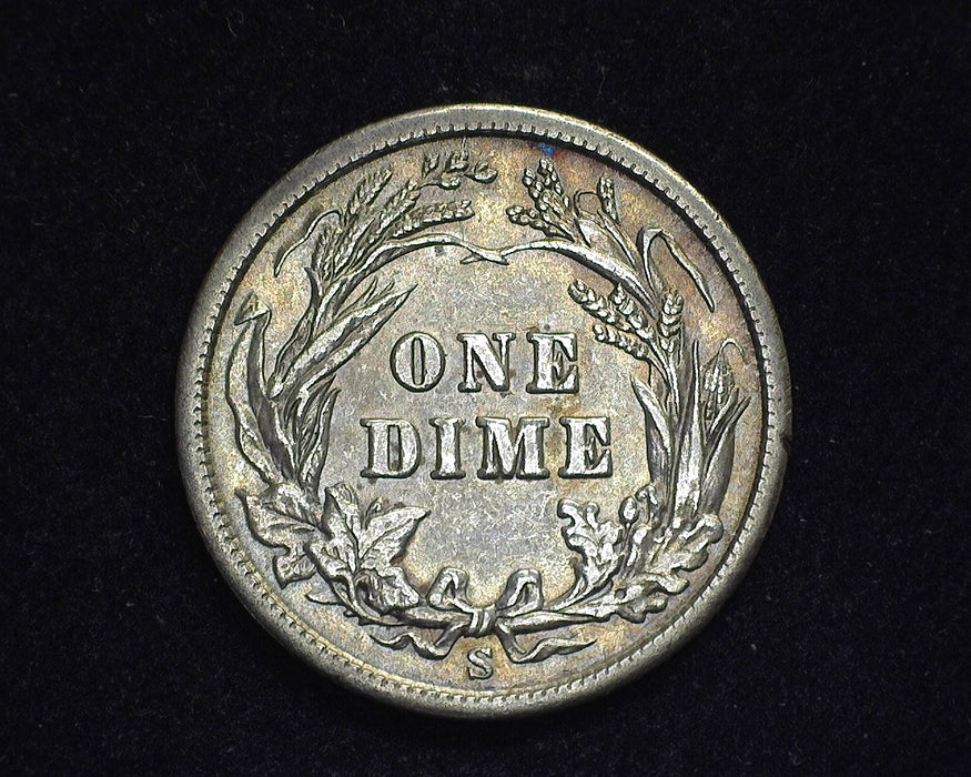 1905 S Barber Dime Xf/Au - US Coin