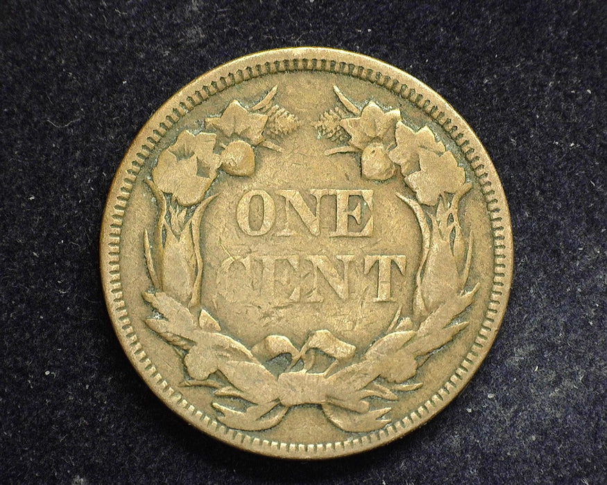 1857 Flying Eagle Penny/Cent VG - US Coin