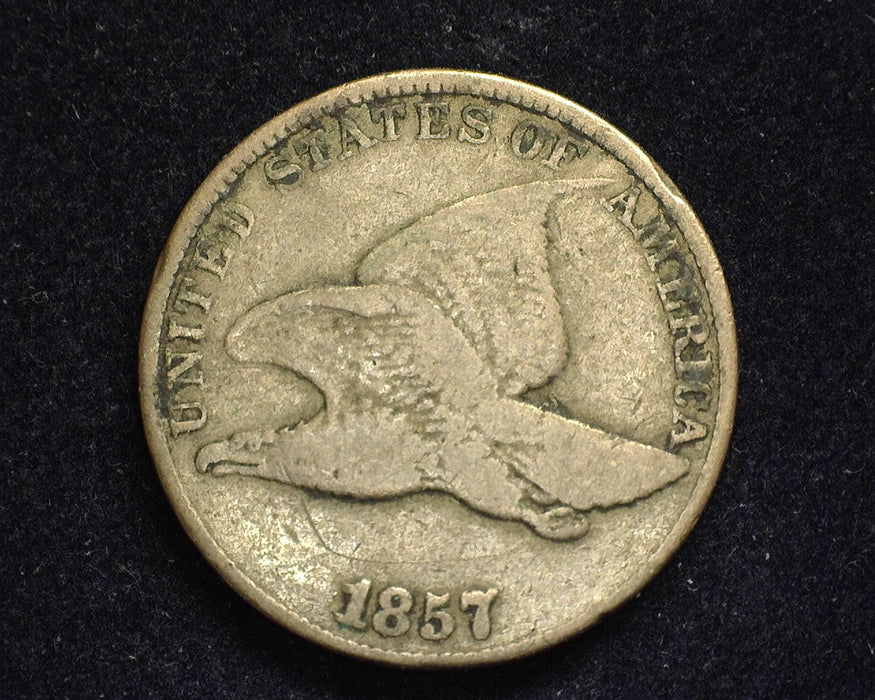 1857 Flying Eagle Penny/Cent VG - US Coin