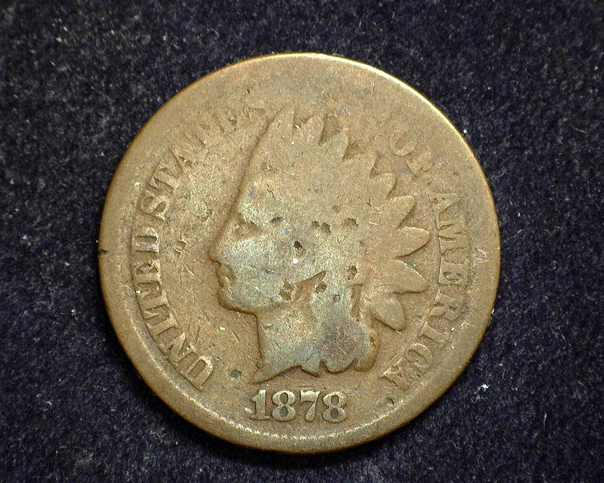 1878 Indian Head Penny/Cent G - US Coin