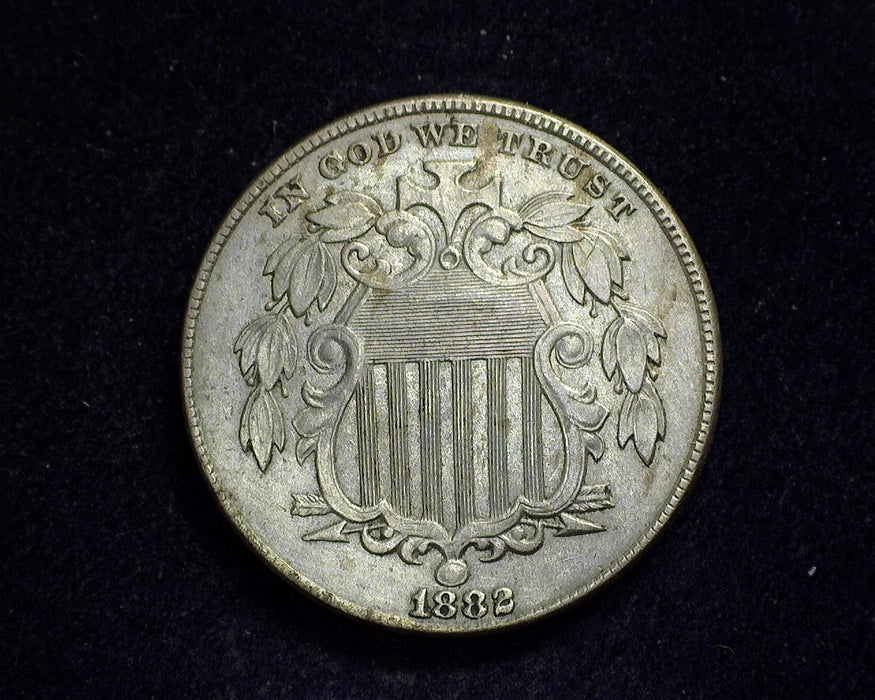 1882 Shield Nickel AU - US Coin