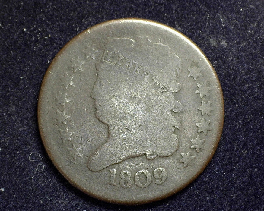 1809 Classic Head Half Cent G - US Coin