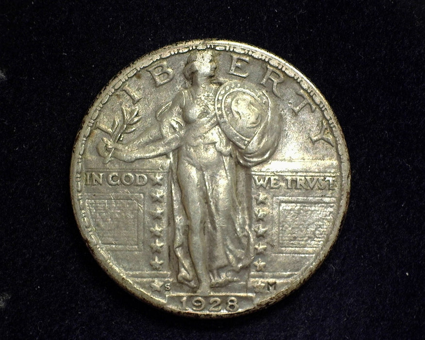 1928 S Standing Liberty Quarter XF - US Coin