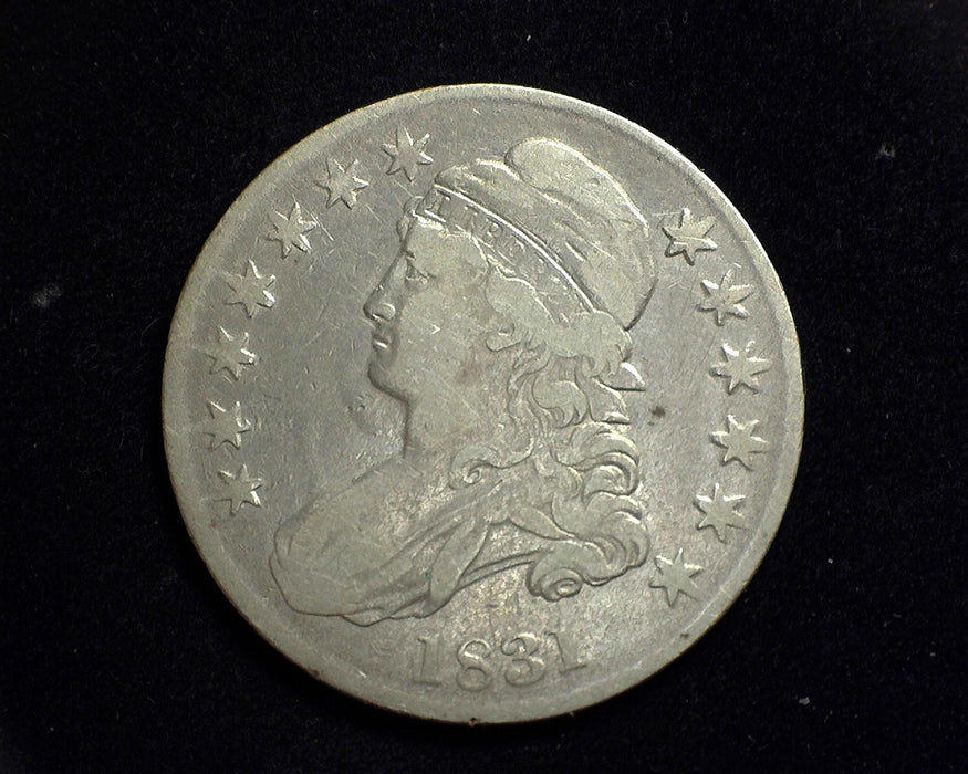 1831 Capped Bust Half Dollar F - US Coin