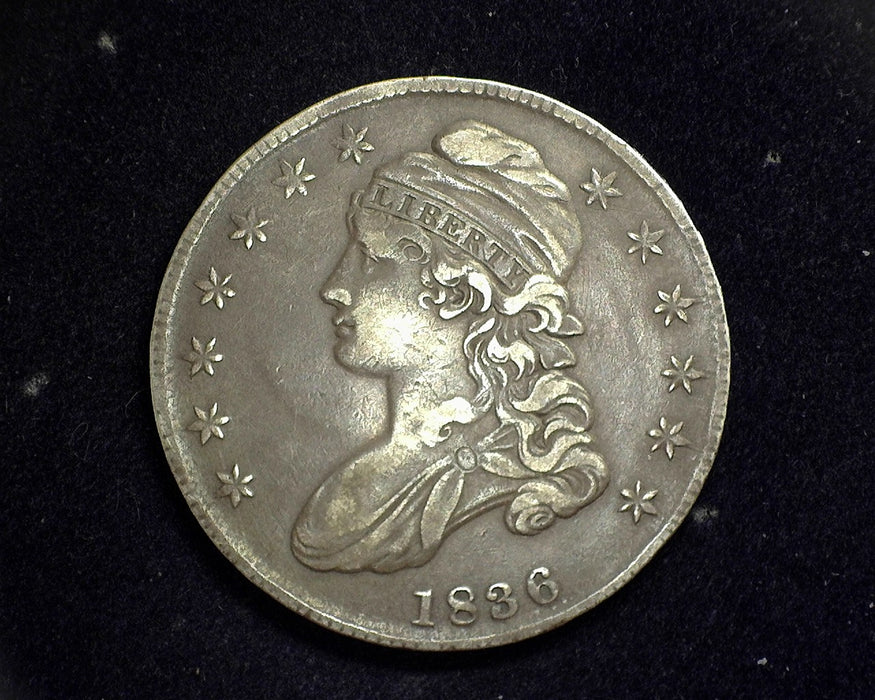 1836 Capped Bust Half Dollar Vf/Xf - US Coin