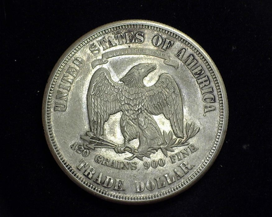 1875 S Trade Dollar XF - US Coin