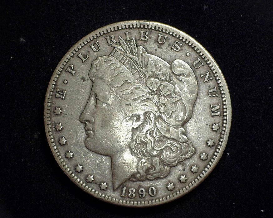 1890 CC Morgan Silver Dollar VF Light scratching - US Coin