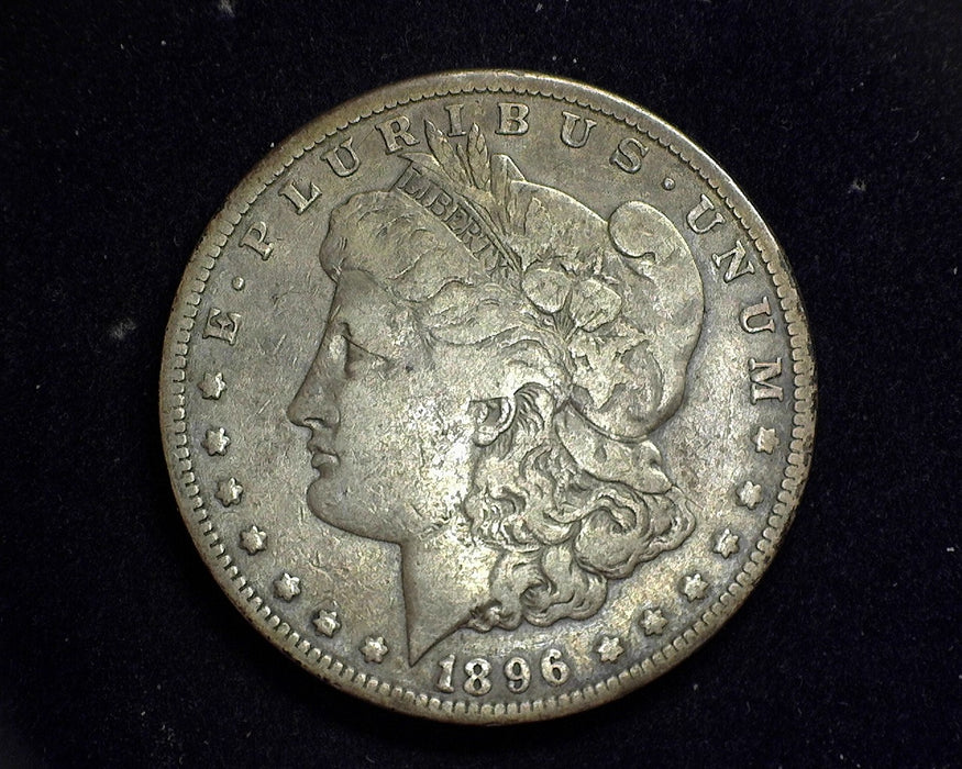1896 S Morgan Silver Dollar F - US Coin