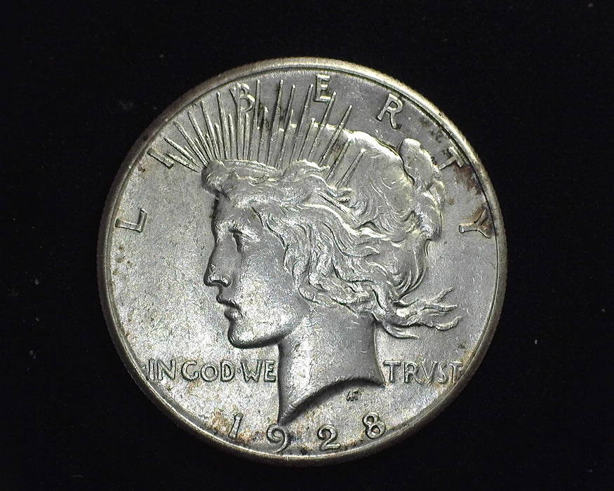 1928 Peace Dollar AU - US Coin