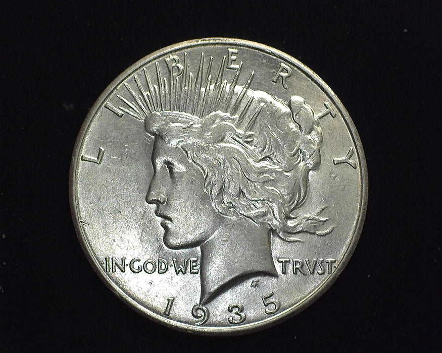 1935 S Peace Dollar AU - US Coin