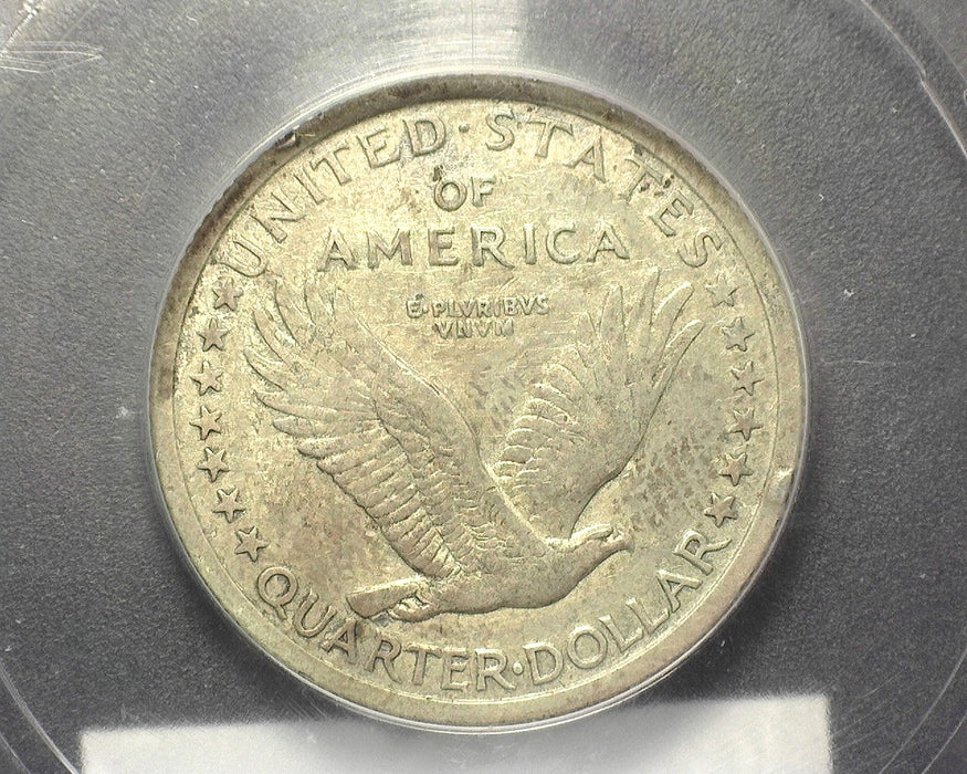 1917 Type 1 Standing Liberty Quarter ICG VF30 Reverse Cleaned Details - US Coin