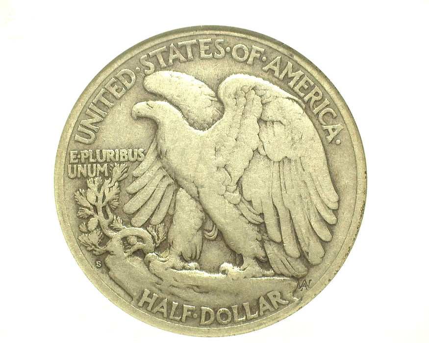1921 S Walking Liberty Half Dollar ANACS VF 20 - US Coin
