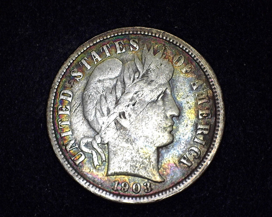 1903 Barber Dime F - US Coin
