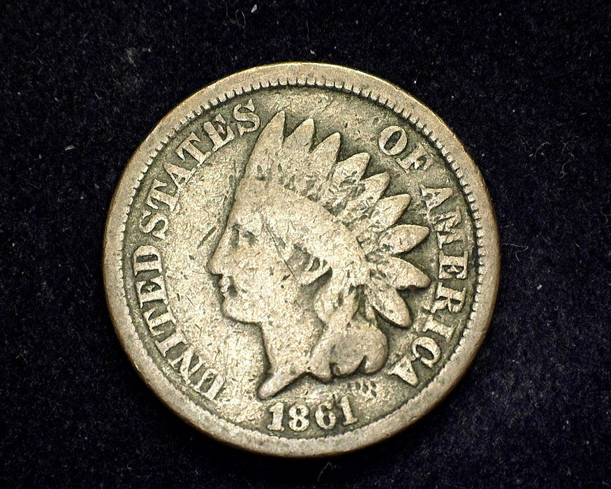 1861 Indian Head Penny/Cent G - US Coin