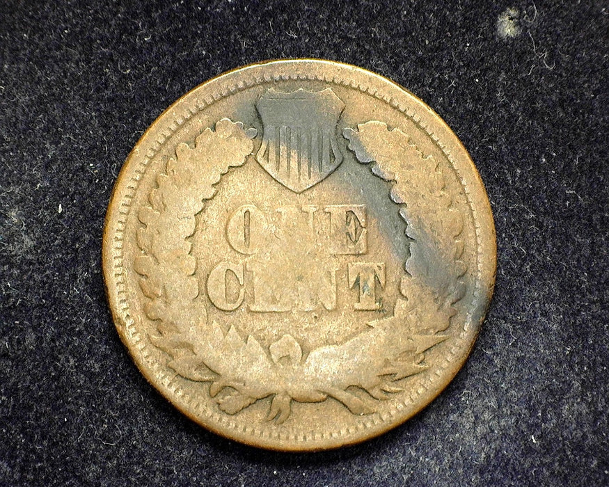 1866 Indian Head Penny/Cent AG/G - US Coin