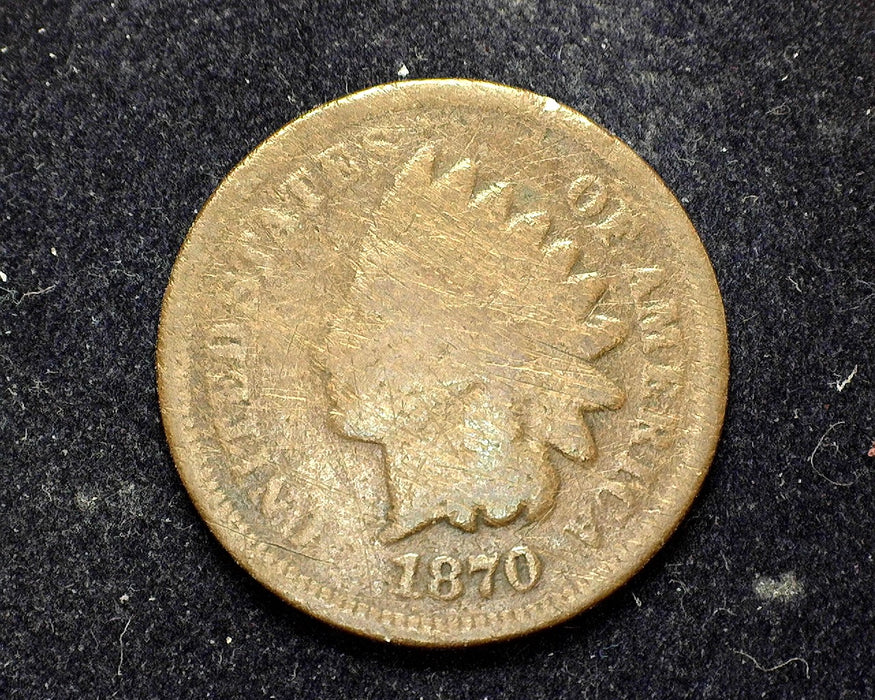 1870 Indian Head Penny/Cent Filler - US Coin