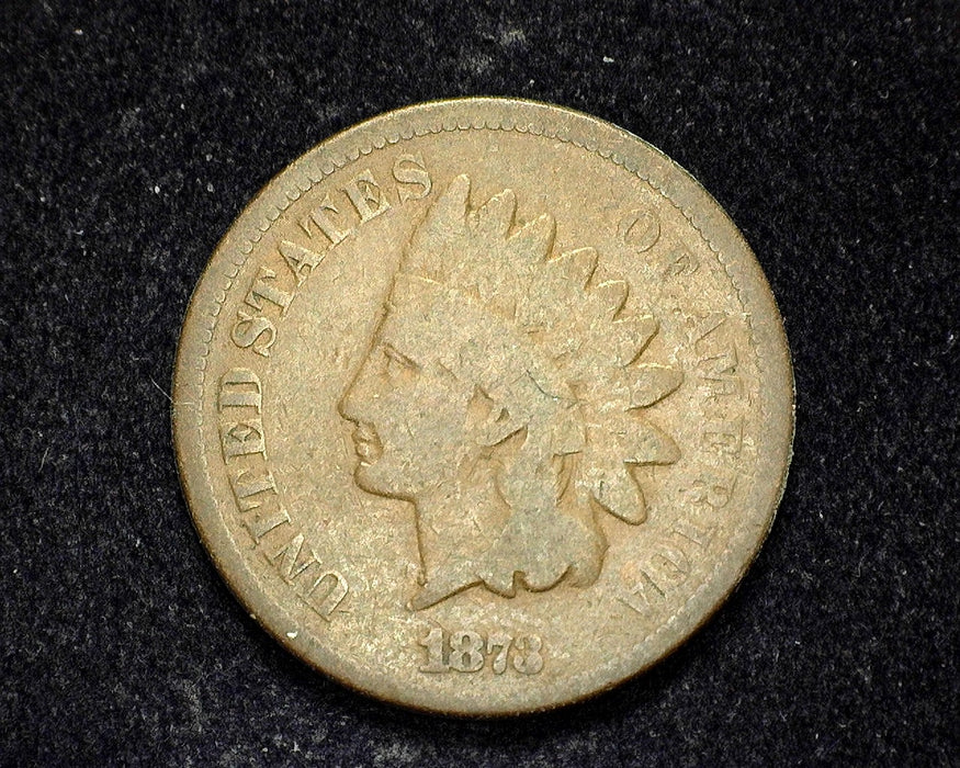 1873 Indian Head Penny/Cent G Closed - US Coin
