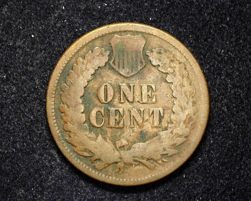 1876 Indian Head Penny/Cent G Scratching - US Coin